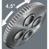 Wera 8010 b zyklop comfort ratel (zwart groen, met omschakelpal en 3 8 aandrijving)