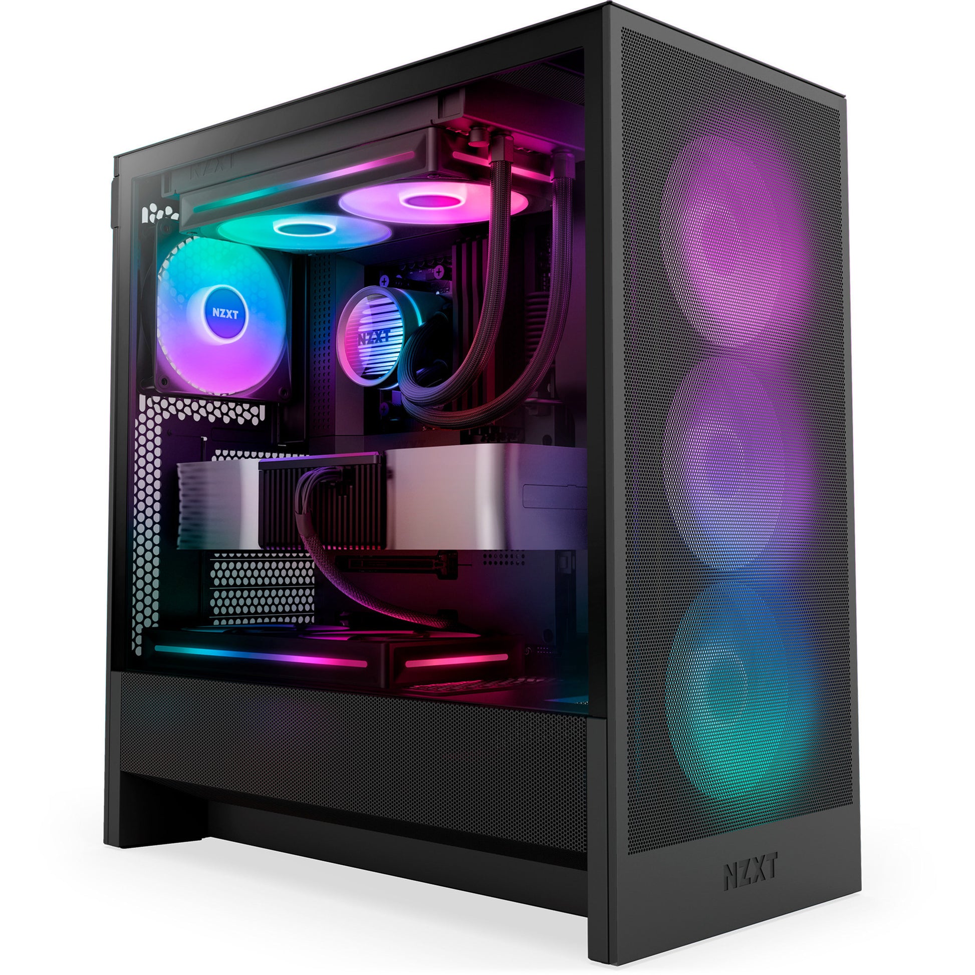 Nzxt kraken core 240 rgb waterkoeling (zwart, 4-pin pwm)