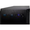 Inter-tech h-606 mini tower behuizing (zwart | 2x usb-a)