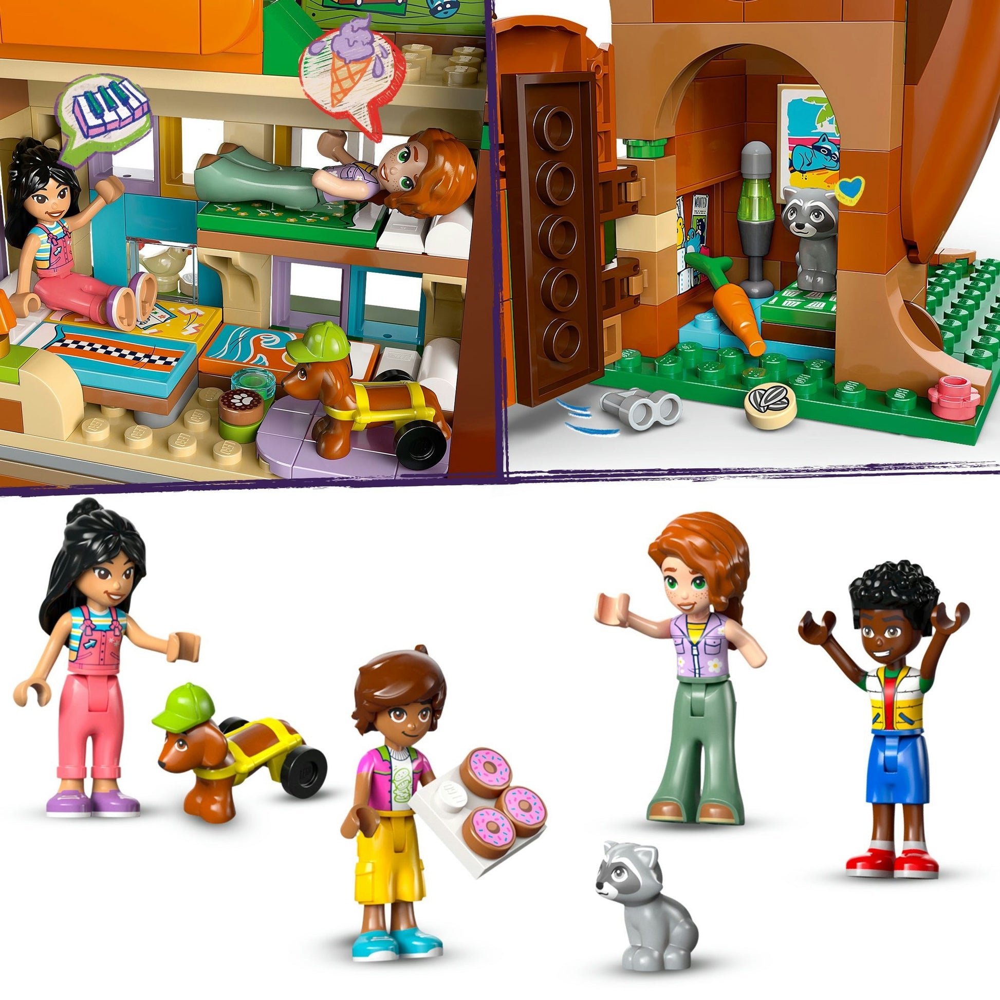 Lego friends 42652 boomhut voor de vrienden