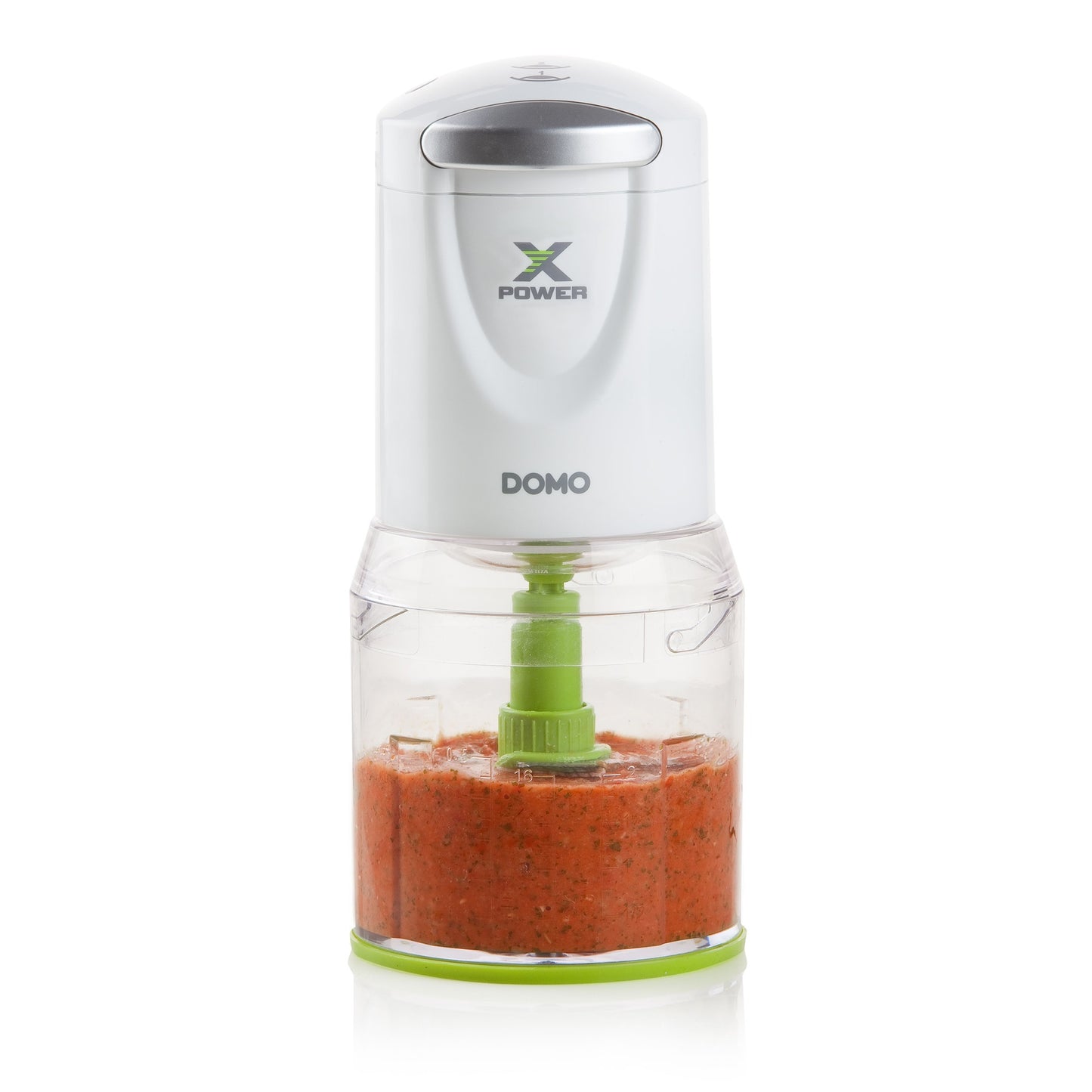 Domo mini-chopper 'x power' do9192mc hakmolen (wit groen)