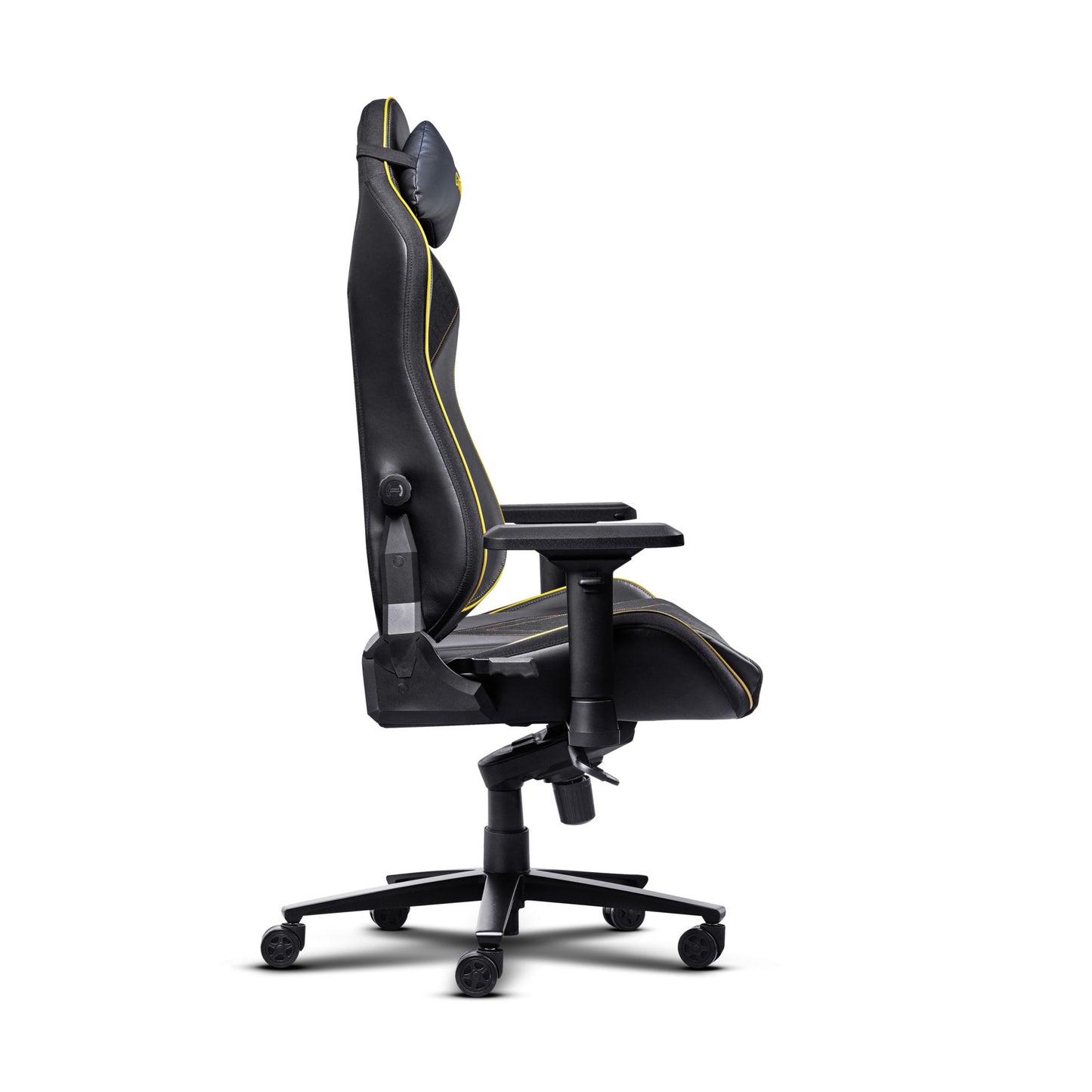 Trust gxt 721 ruya pro premium comfortabele gaming stoel (zwart geel)