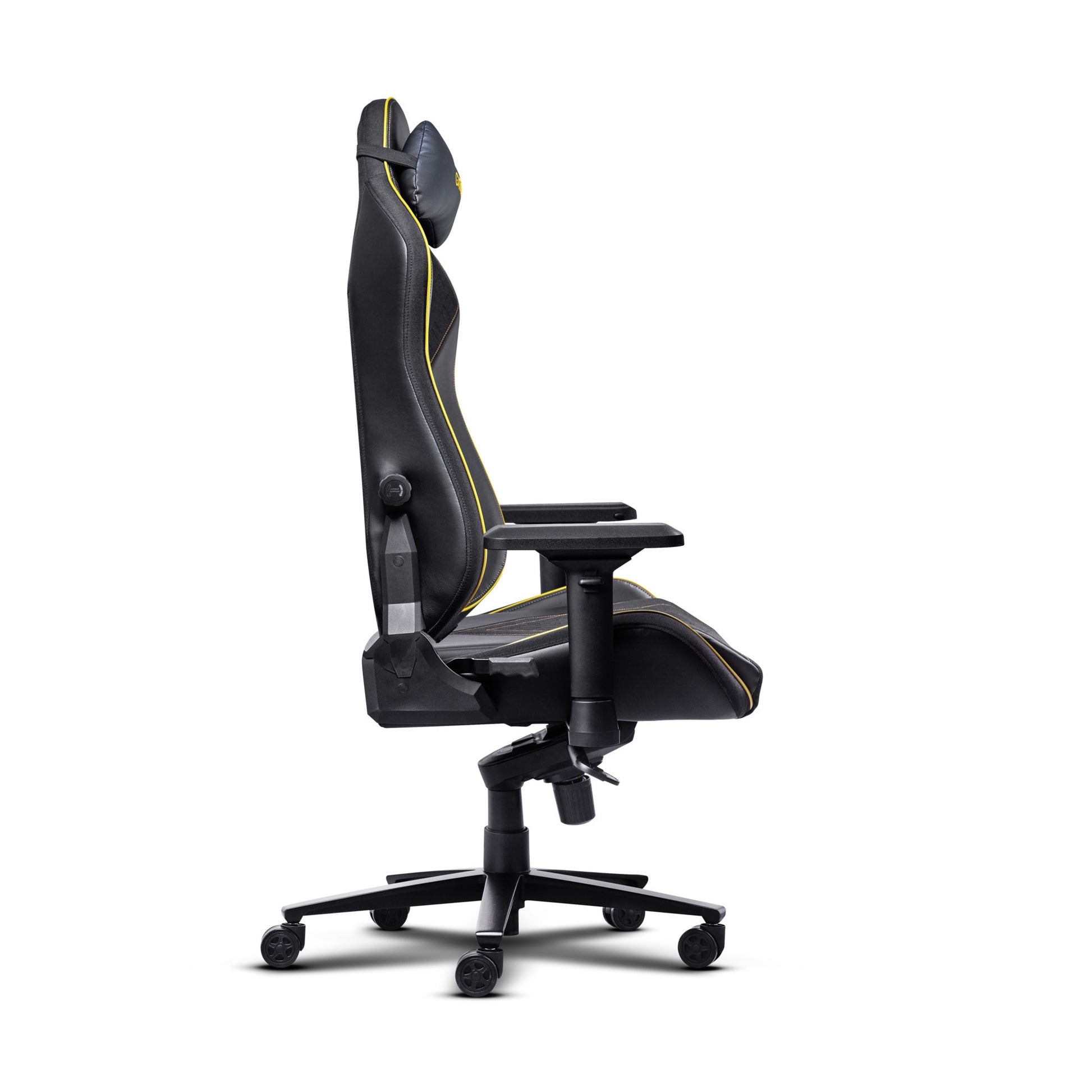 Trust gxt 721 ruya pro premium comfortabele gaming stoel (zwart geel)