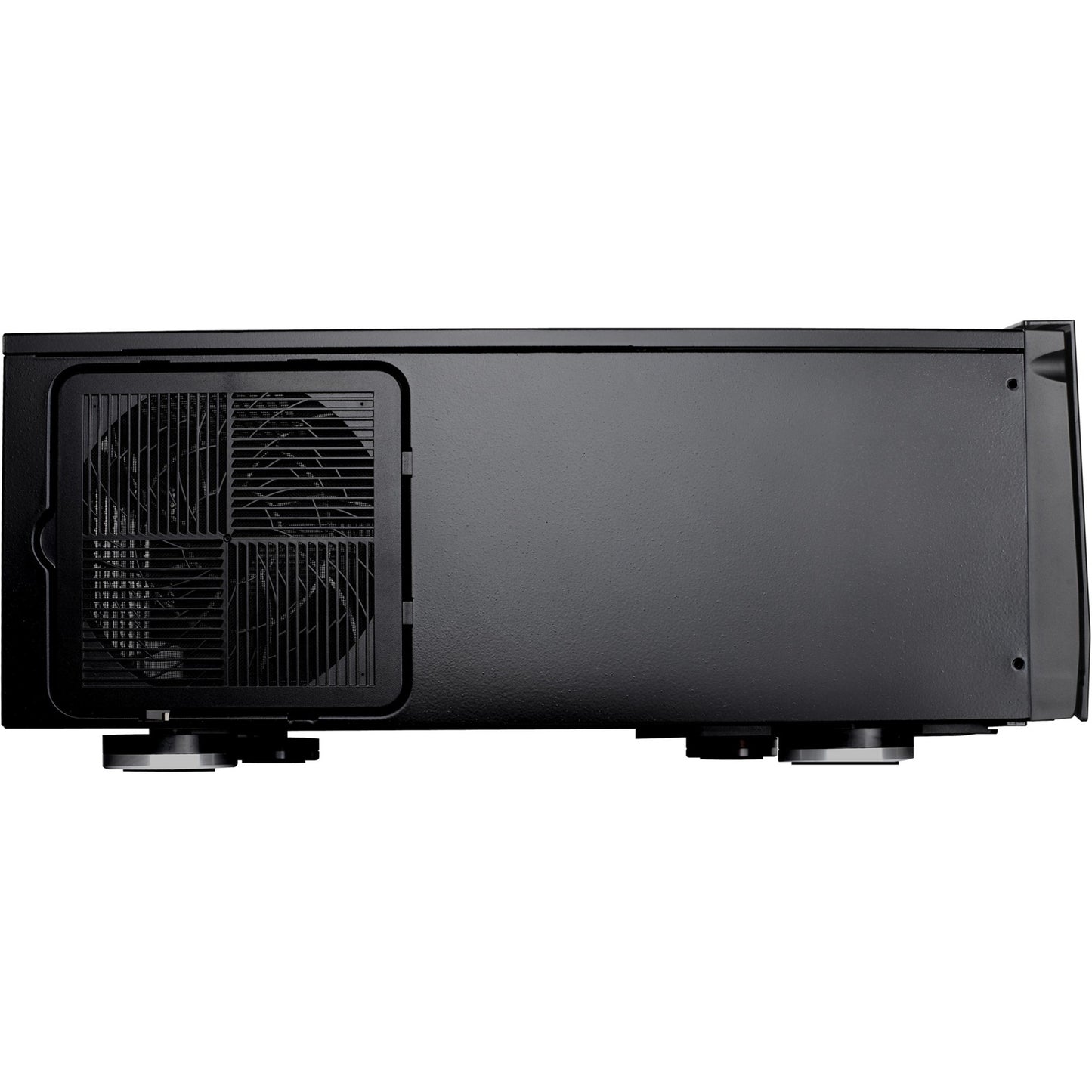 Silverstone grandia gd07b htpc behuizing (zwart | 2x usb-a)