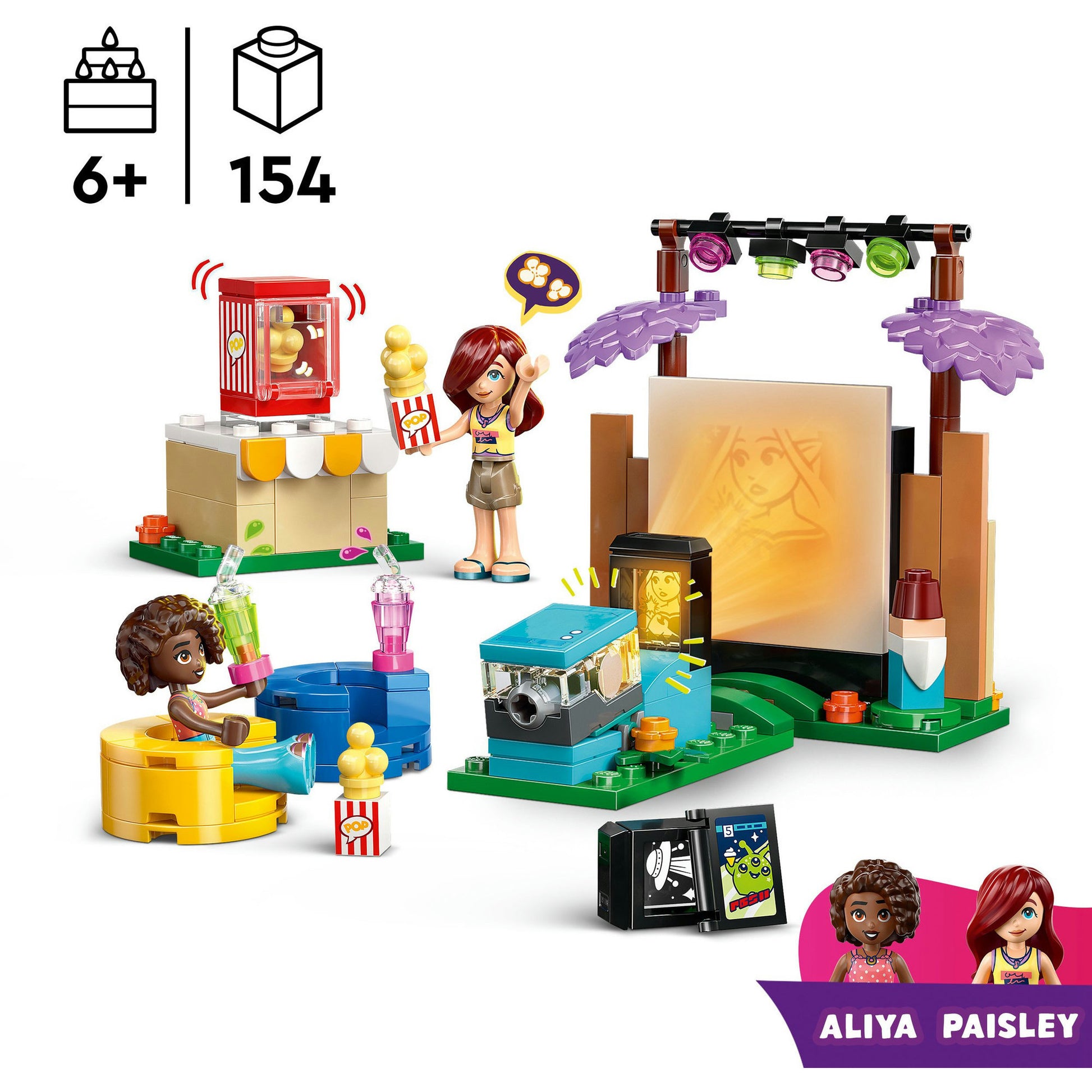 Lego friends - filmavond constructiespeelgoed (42642)