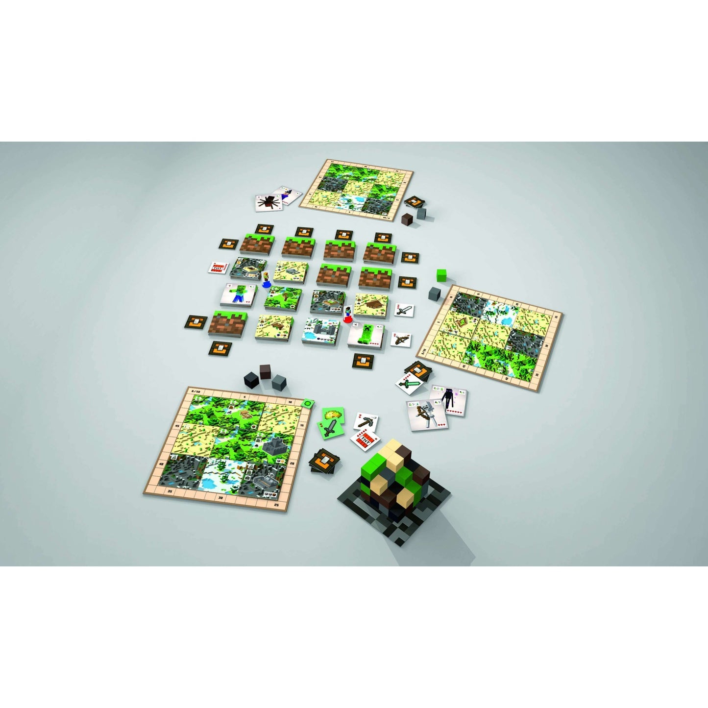 Ravensburger minecraft builders biomes bordspel (meertalig, 2 - 4 spelers, 30 - 60 minuten, vanaf 10 jaar)