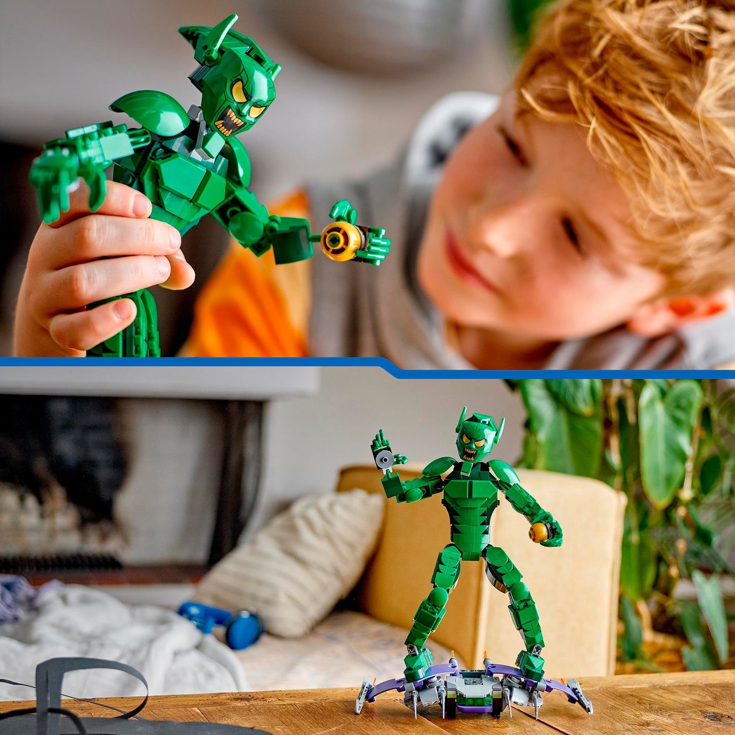 Lego super heroes 76284 green goblin bouwfiguur