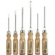 Wiha schroevendraaierset set (bruin, 6-delig)