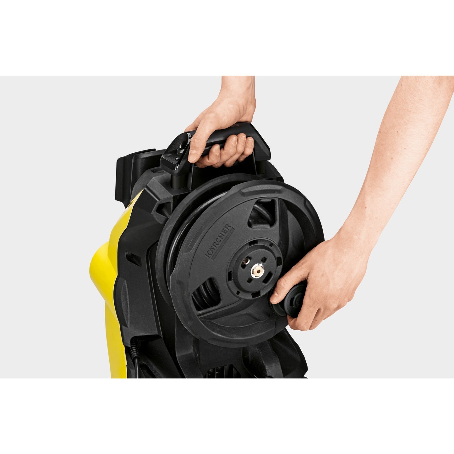 Kärcher k 5 premium smart control hogedrukreiniger (geel zwart, 1.324-670.0, bluetooth)