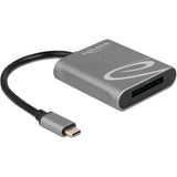 Delock usb-c card reader voor xqd 2.0 kaartlezer (grijs) - afbeelding 1