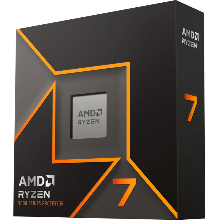 Amd ryzen 7 9700x, 3,8 ghz (5,5 ghz turbo boost) socket am5 processor (unlocked, boxed)
