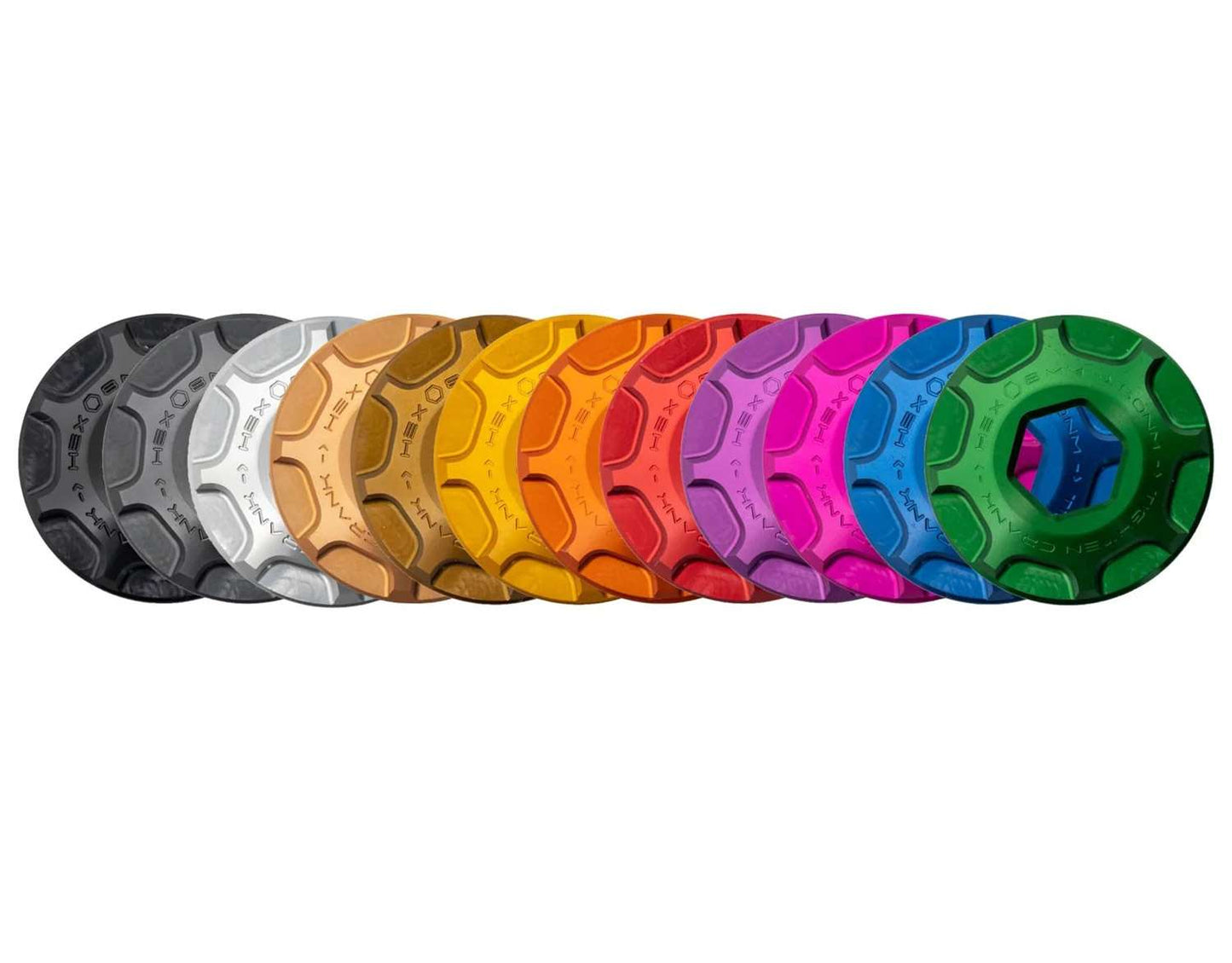 Oak components crank cap set for sram dub - m18 m30lh