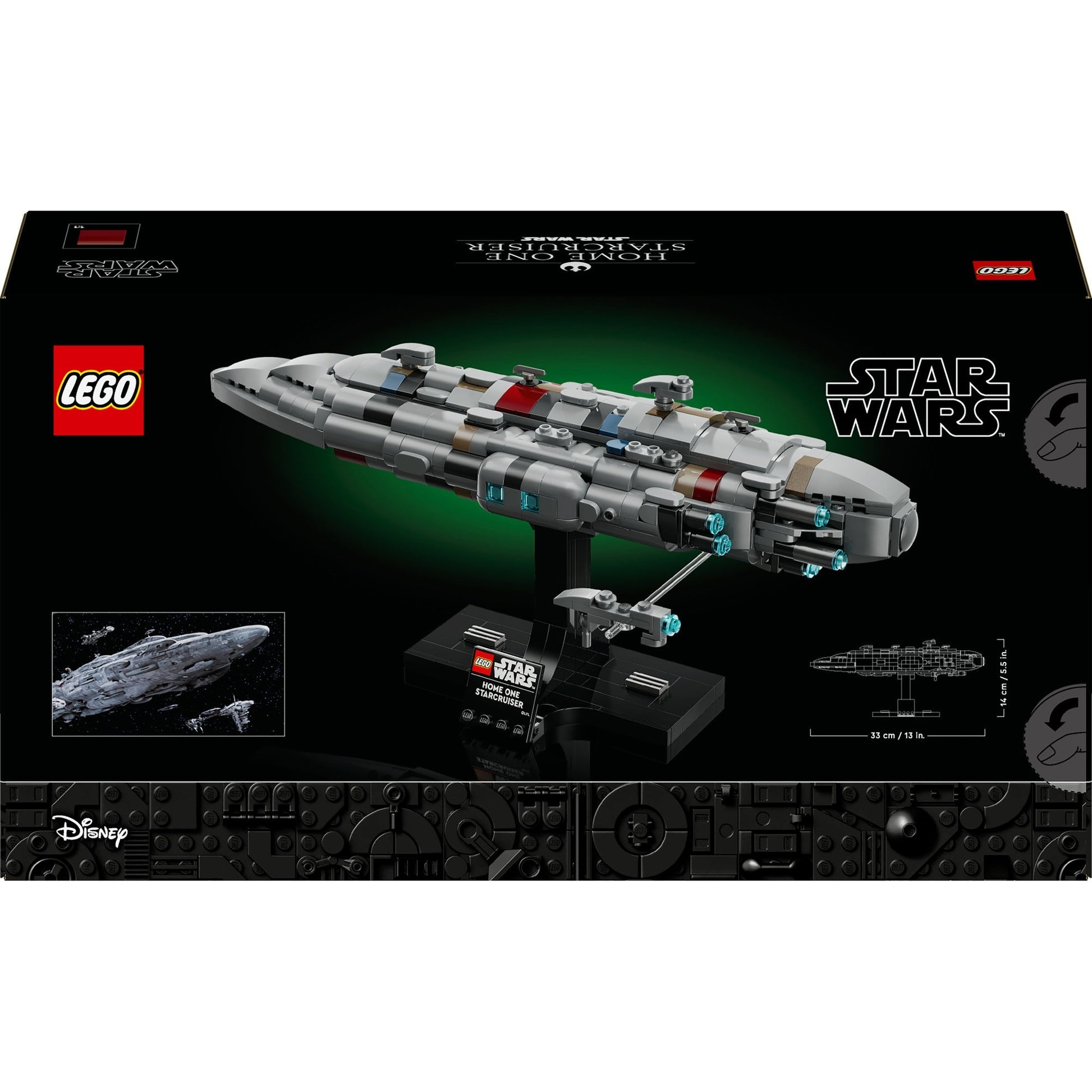Lego star wars 75405 home one starcruiser