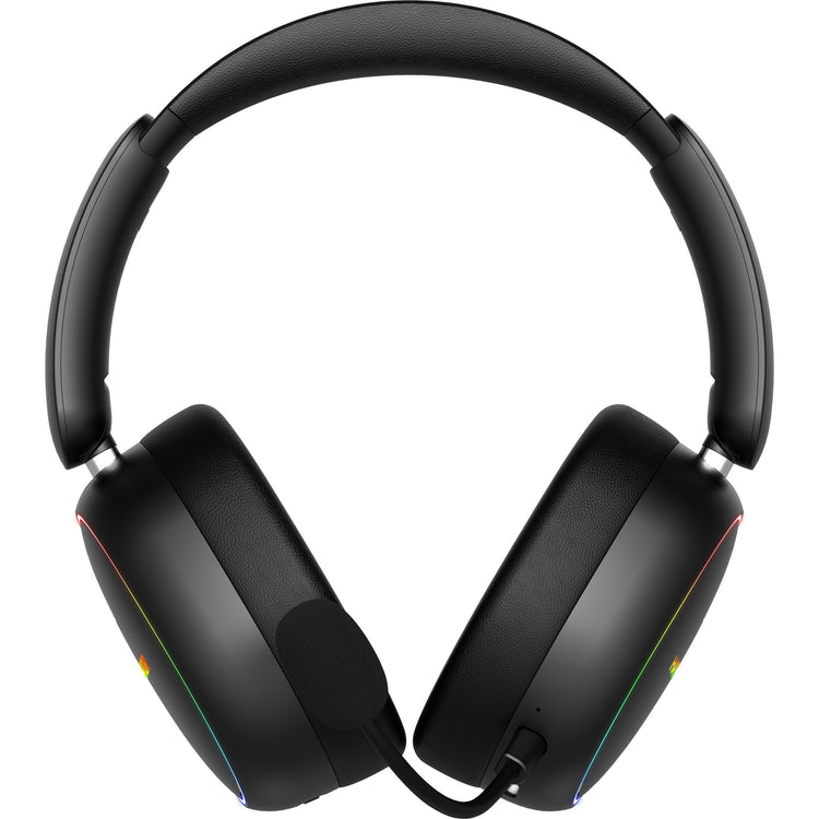 Hator phoenix 2 wireless over-ear gaming headset (zwart, rgb, 2.4ghz bluetooth 5.4 usb-c)