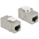 Delock keystone module rj45 jack to rj45 jack cat.6a