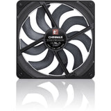 Noctua nf-a14x25 g2 pwm chromax.black case fan (zwart, 140 x 140 x 25 mm) - afbeelding 2