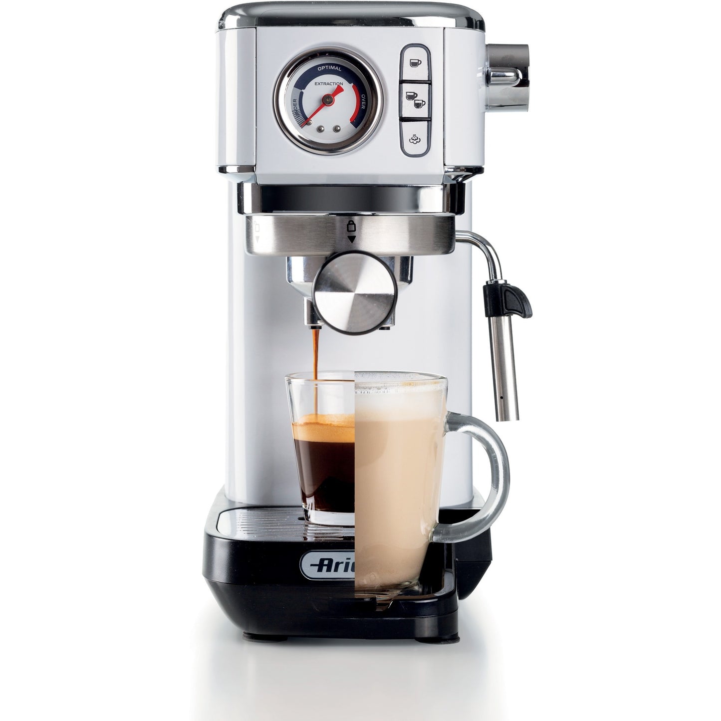 Ariete moderna espresso slim 1381 14 espressomachine (wit)