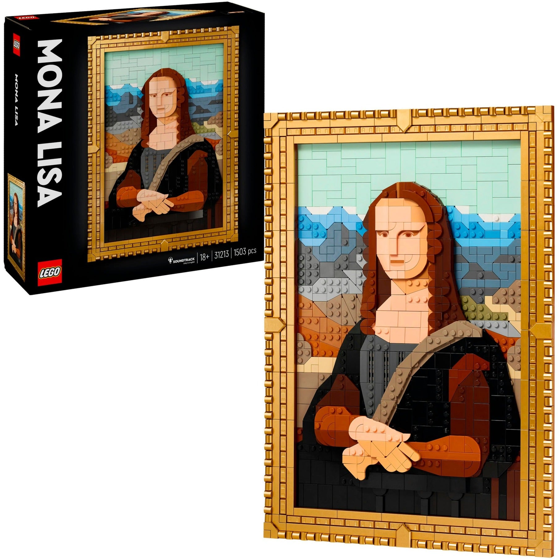Lego art - mona lisa constructiespeelgoed (31213)