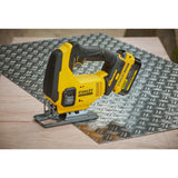 Stanley fatmax v20 18v decoupeerzaag (geel zwart, koffer, 2 accu's (2.0ah) en oplader (4a) inbegrepen) - afbeelding 4