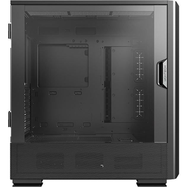 Montech sky two gx midi tower behuizing (zwart | 2x usb-a | 1x usb-c | window)