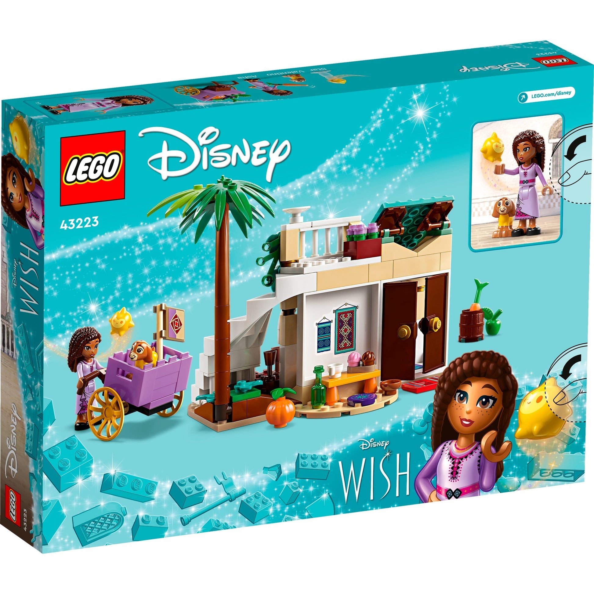 Lego disney wish asha in de stad rosas poppetjes wish set - 43223