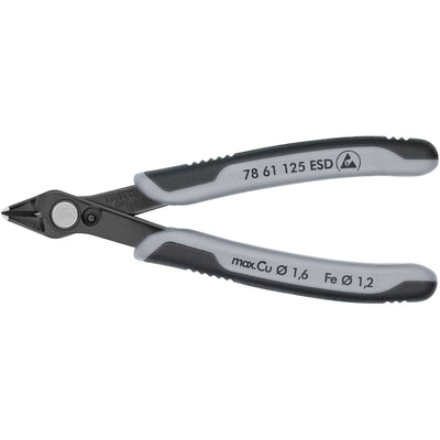 Knipex electronic super knips 7861125 esd elektronica-tang
