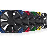 Noctua nf-f12 pwm chromax.black.swap case fan (zwart, 120 x 120 x 25 mm) - afbeelding 2
