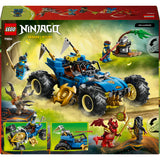 Lego ninjago - jay's transformerende auto constructiespeelgoed (71856) - afbeelding 7