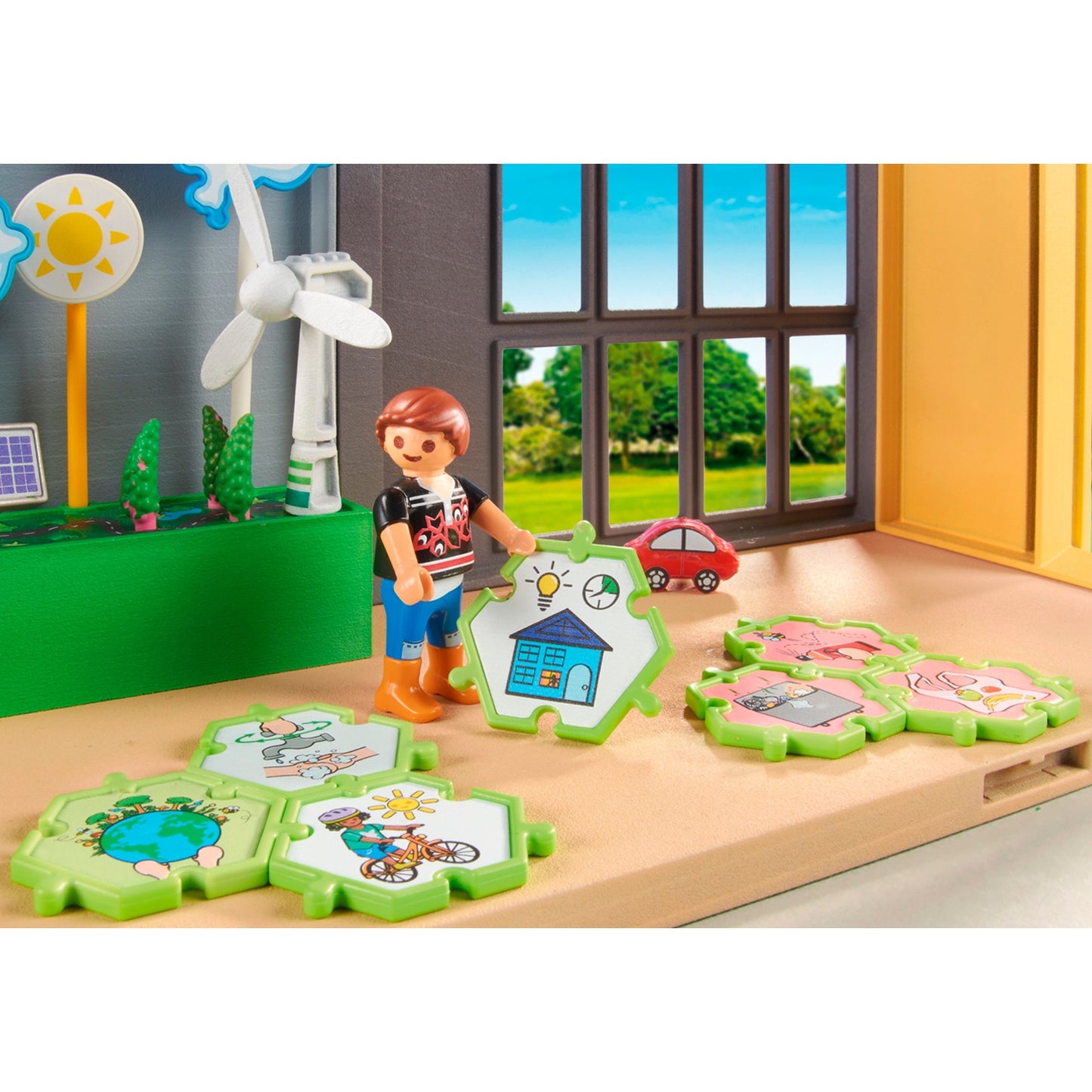 Playmobil city life - uitbreiding klimaatwetenschap constructiespeelgoed (71331)