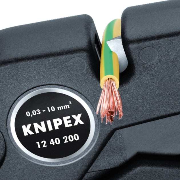 Knipex 12 40 200 afstriptang automatisch 003-10mm²