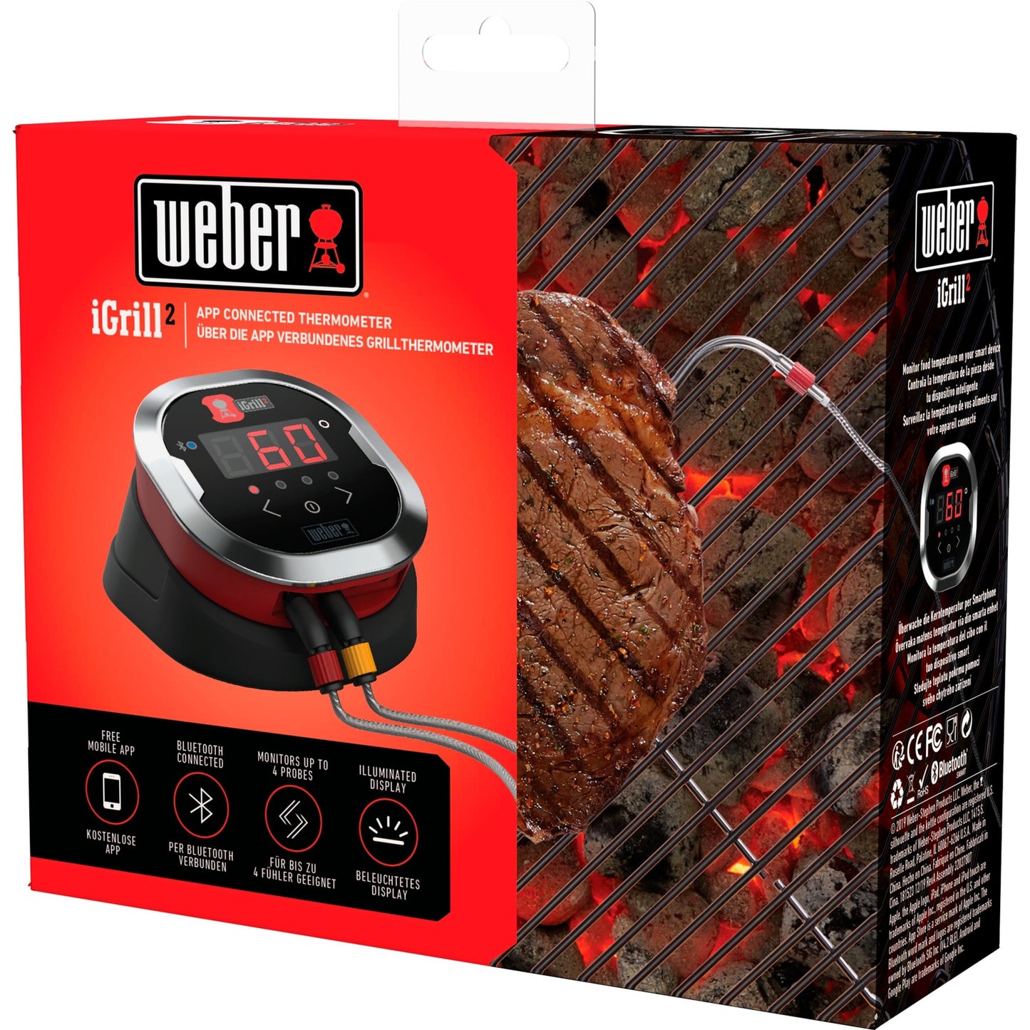 Weber igrill 2 thermometer