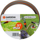 Gardena profi-system aansluitgarnituur kraanstuk (grijs oranje, 2713-20 | voor pipeline of sprinklersystem)