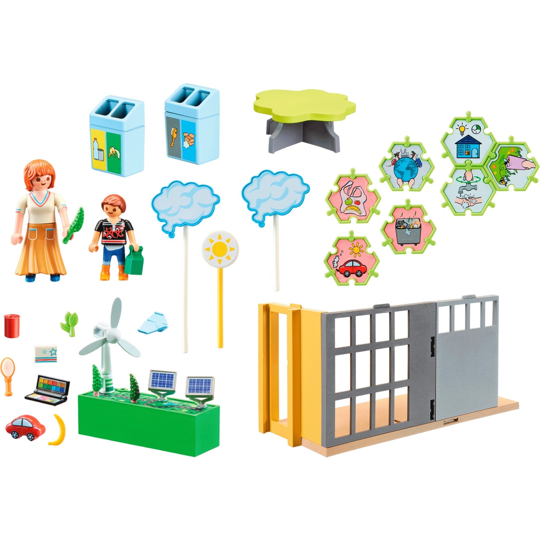 Playmobil city life - uitbreiding klimaatwetenschap constructiespeelgoed (71331)