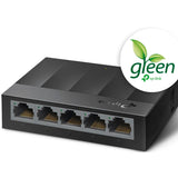 Tp-link ls1005g switch (zwart, unmanaged) - afbeelding 3