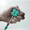 Wera kraftform 12sb1 micro-schroevendraaierset (zwart groen, voor elektrische apparaten)