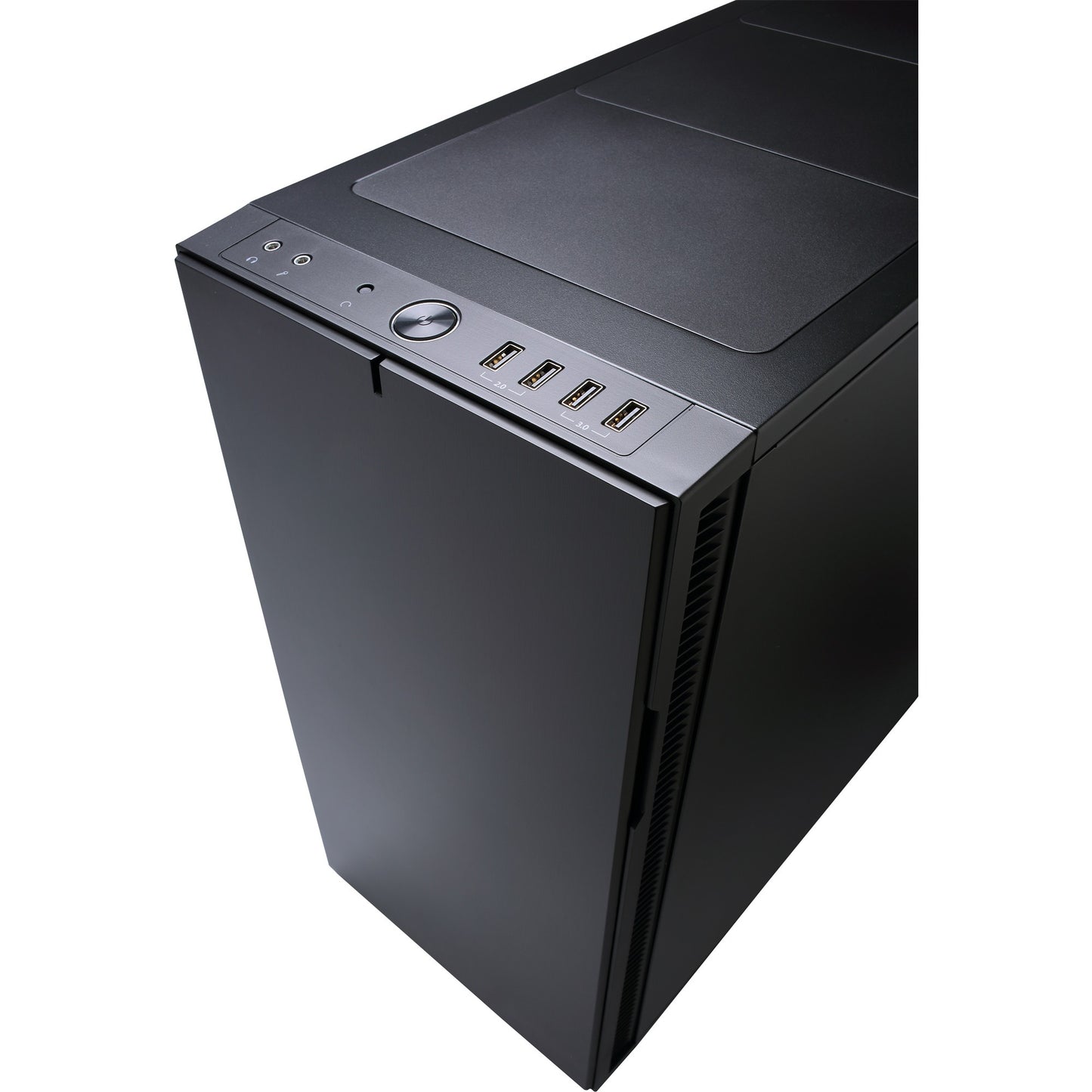 Fractal design define r5 midi tower behuizing (zwart | 4x usb-a)