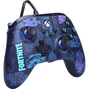Powera advantage controller met kabel voor de xbox series x|s - fortnite: victory royale (donkerblauw, xbox series x|s, xbox one, pc) - afbeelding 3
