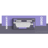 Iqunix og80 lavandin wireless mechanical keyboard (lavendel, us lay-out (qwerty), cherry mx brown, 80% (tkl), hot-swappable, pbt, 2.4ghz | bluetooth 5.1 | usb-c)