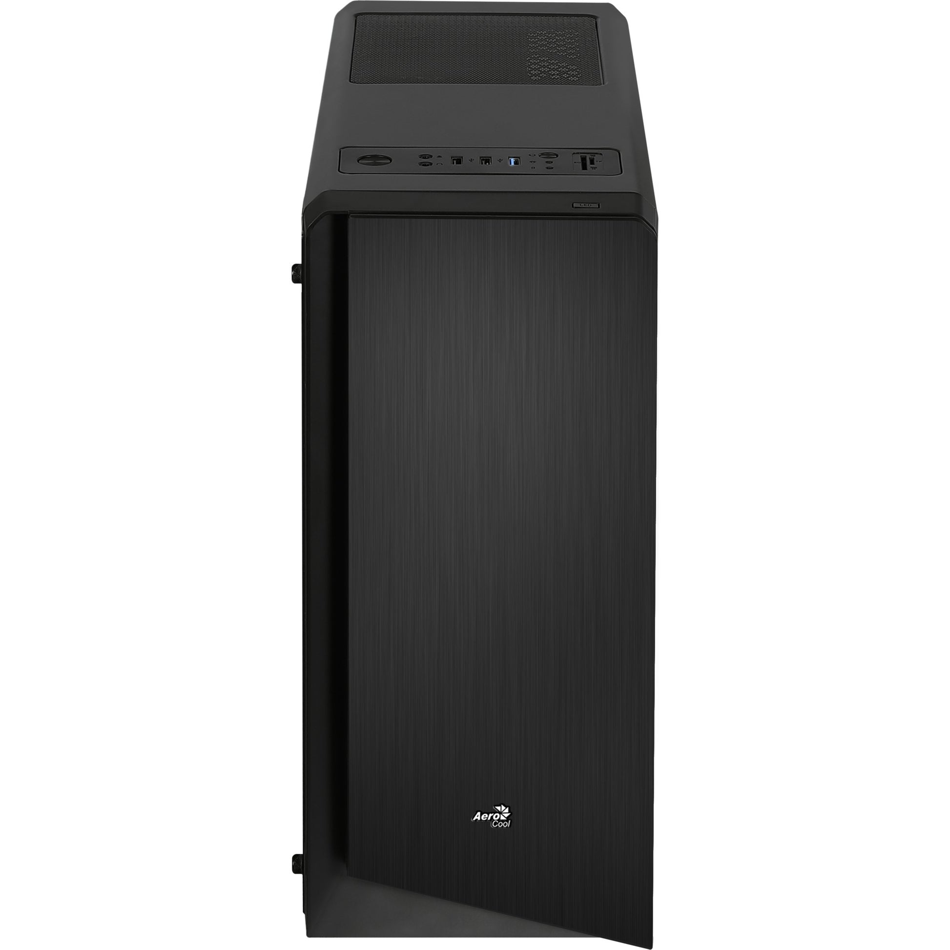 Aerocool rift midi tower behuizing (zwart | 3x usb-a | rgb | window)