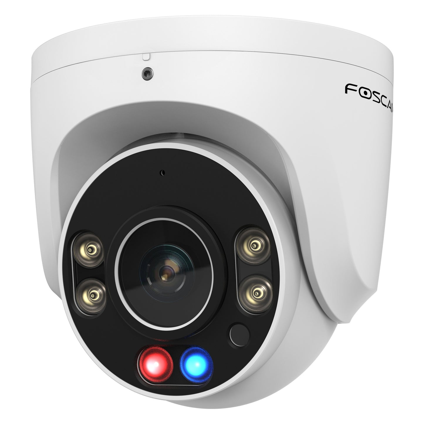 Foscam w5ep, 3k 5mp qhd poe ip camera (wit)