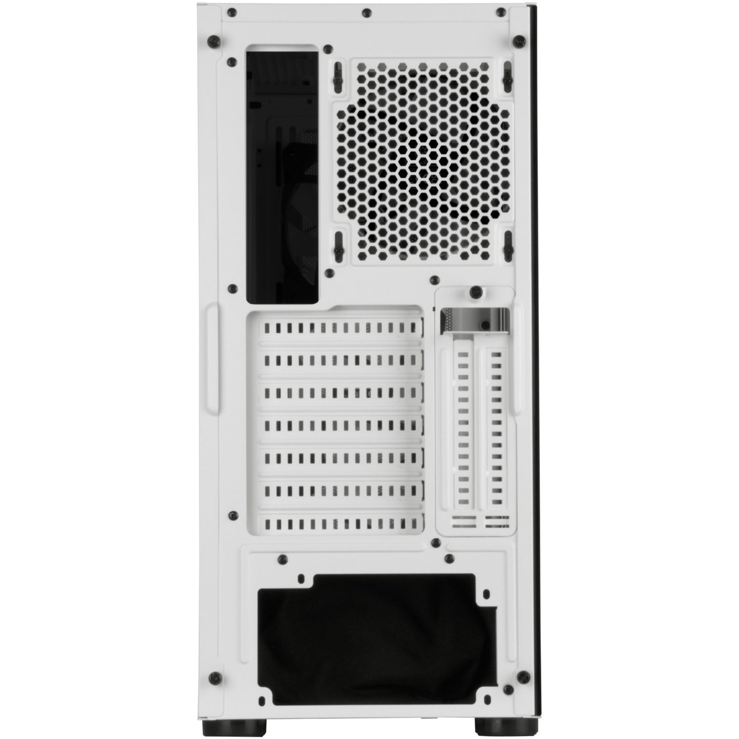 Silverstone fara r1 v2 midi tower behuizing (wit | 3x usb-a)