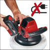 Einhell accu polijstmachine ce-cb 18 254 li solo (rood zwart, accu en oplader niet inbegrepen)