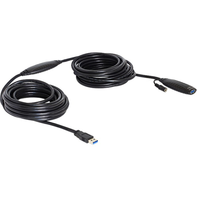 Delock usb 3.0 actieve verlengkabel (zwart, 10 meter)
