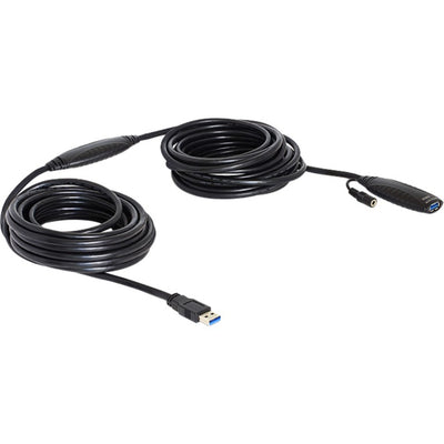 Delock usb 3.0 actieve verlengkabel (zwart, 10 meter)