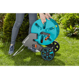 Gardena slangenwagen aquaroll m easy set (turquoise grijs, 18517-20) - afbeelding 3