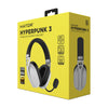 Hator hyperpunk 3 wireless over-ear gaming headset (wit, 2.4ghz bluetooth 5.4 usb-c)