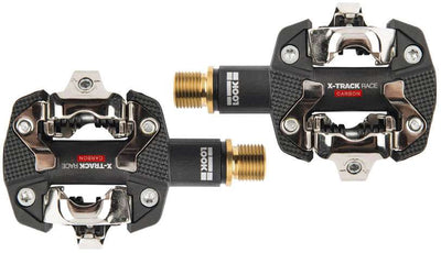 Look pedalen x-track race carbon ti zwart