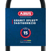 Abus Granit X-Plus 540 160HB2 Beugelslot 23cm Zwart