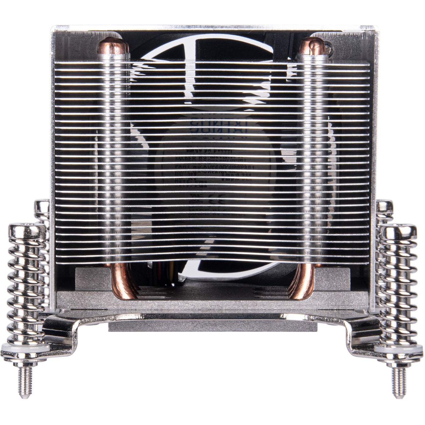 Silverstone sst-ar09-1700 cpu-koeler (2u, voor socket 1700, 4-pins pwm)
