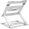 Act connectivity laptopstandaard aluminium (aluminium, opvouwbaar, traploos in hoogte verstelbaar)